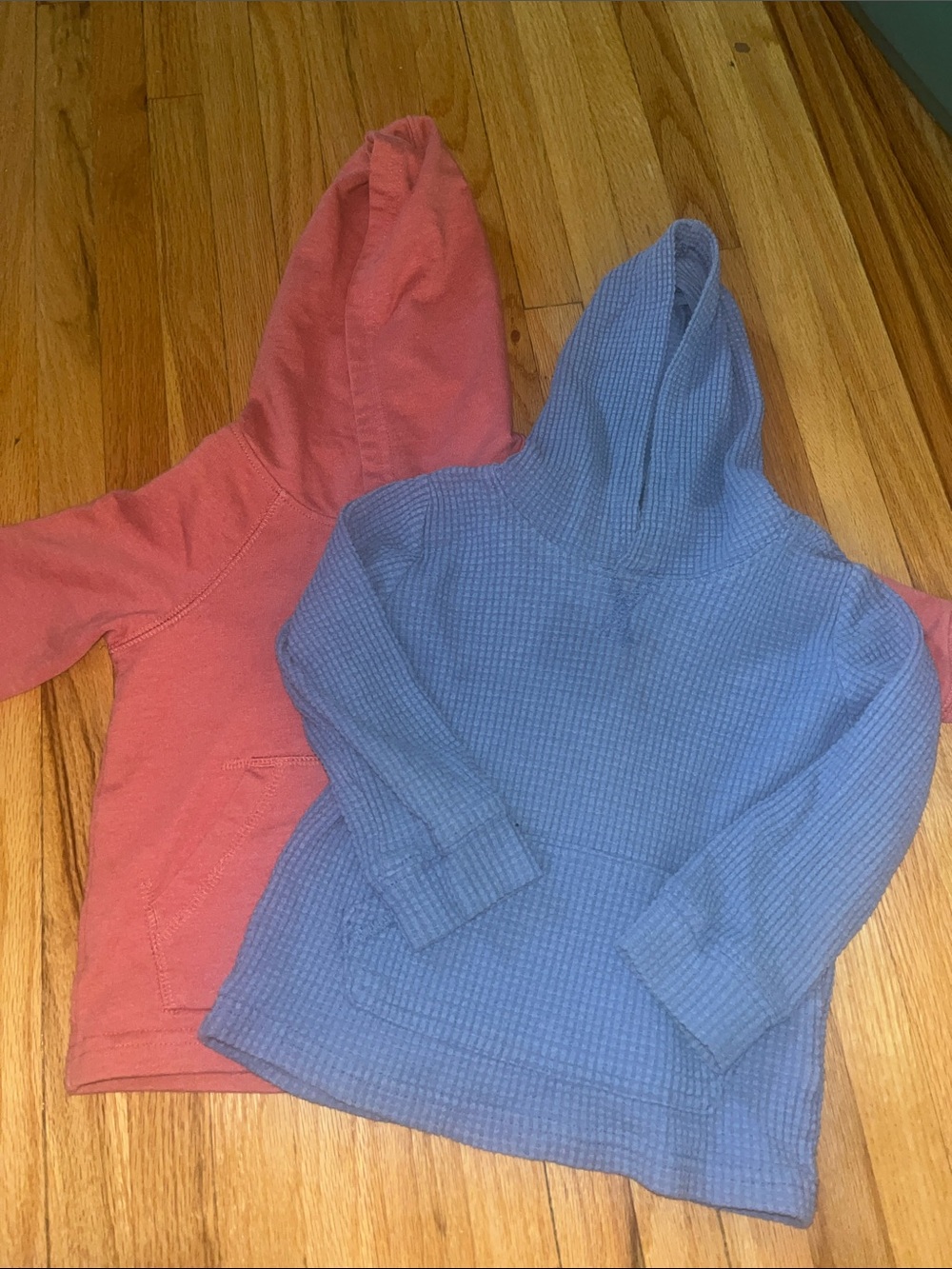 OshKosh B'gosh Kids' Hooded Tops in Coral and Blue